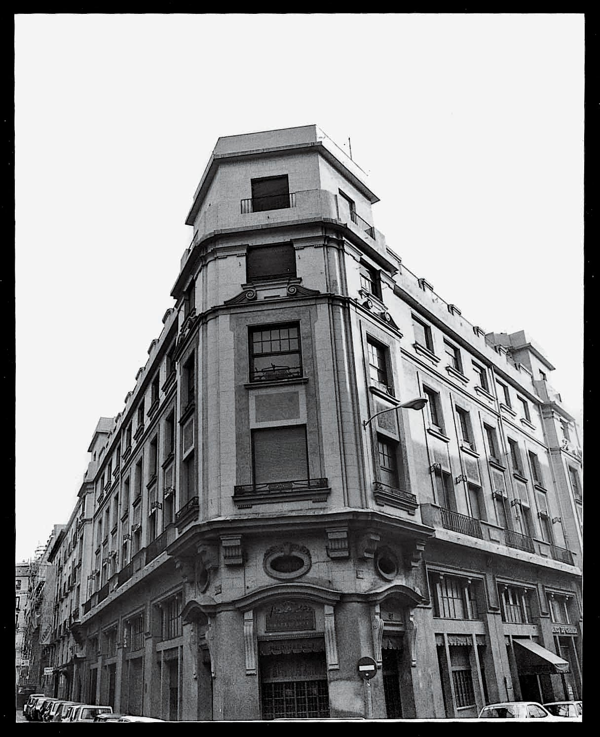 Sede original de mapfre, situada en la madrileña calle de Santa Catalina.