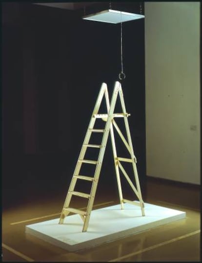 'Pintura de techo - Pintura SI', creada por Yoko Ono en 1966.