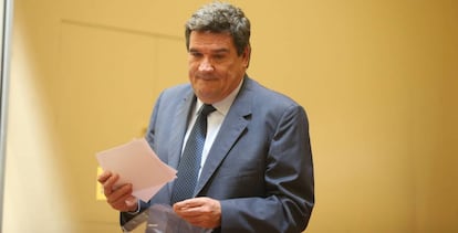 El Ministro de Inclusión, Seguridad Social y Migraciones, José Luis Escrivá.