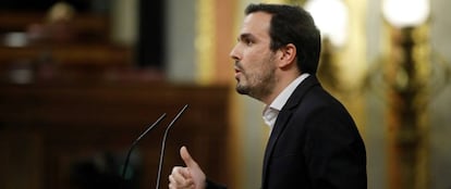 El coordinador de Izquierda Unida, Alberto Garzón.