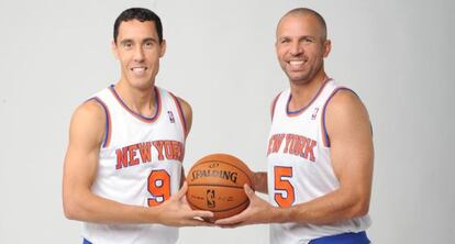 Pablo Prigioni, de 35 años, y Jason Kidd, de 39.