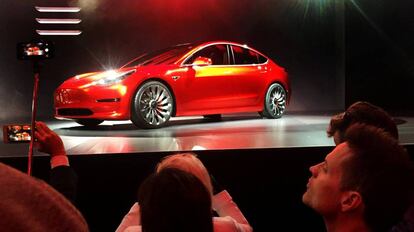 El Model 3 de la compañía Tesla