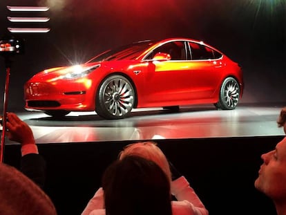 El Model 3 de la compañía Tesla