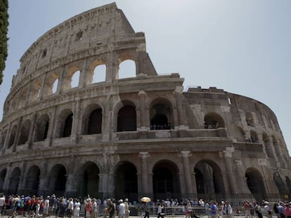 El Coliseo, en Roma.