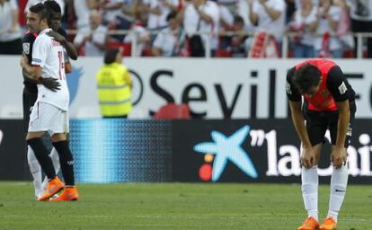 El Sevilla-Almería, el pasado domingo.