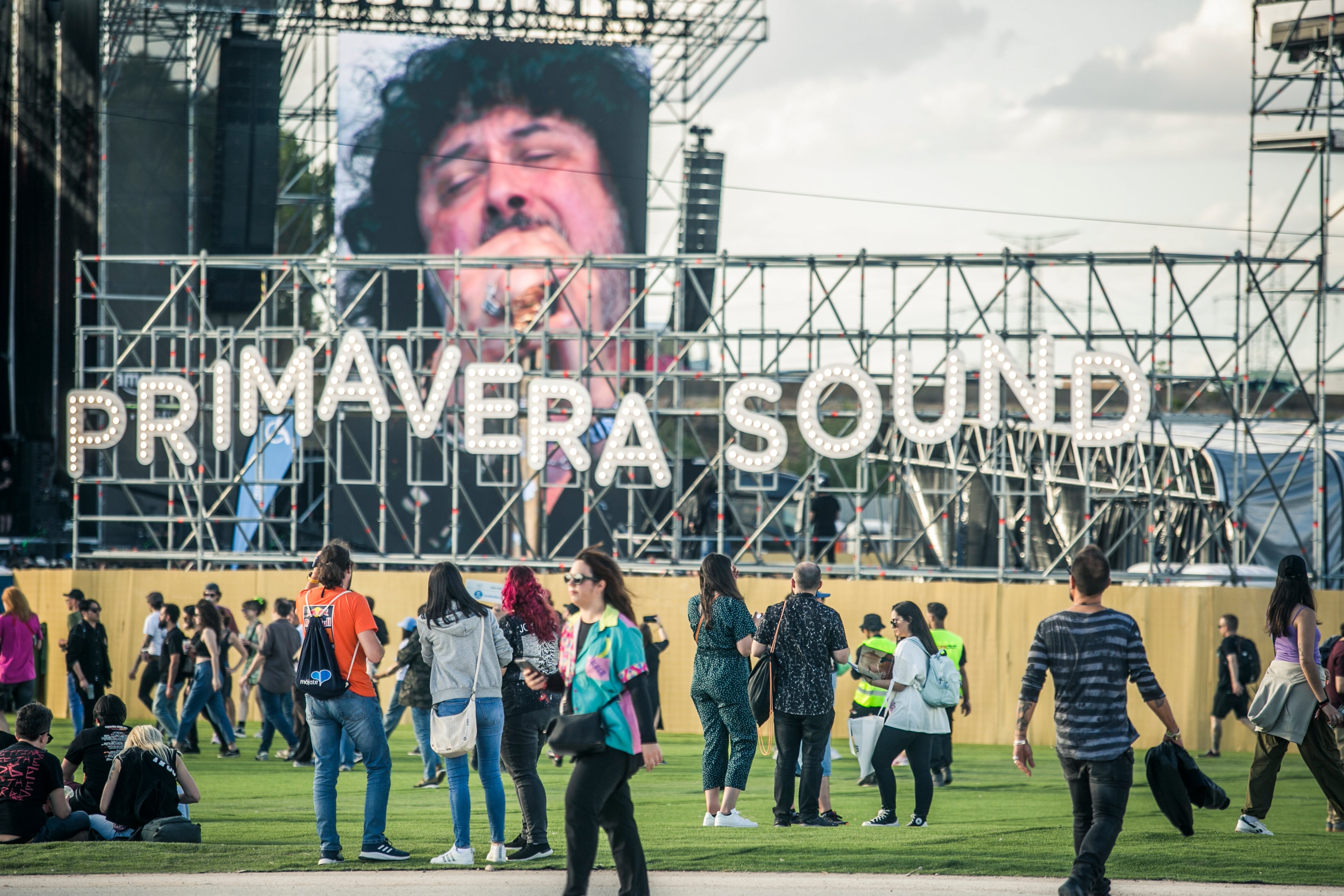Ambiente durante el Primavera Sound celebrado en Arganda del Rey, en 2023.