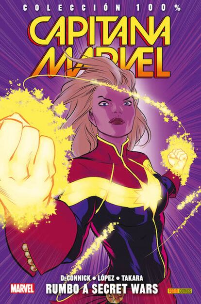 La película Marvel de 2019 se basará con toda probabilidad en la épica reinvención de la superheroína que llevó a cabo a partir de 2012 en las viñetas Kelly Sue DeConnick. Edita en España Panini.