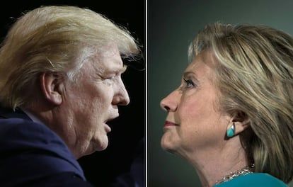 Trump e Clinton