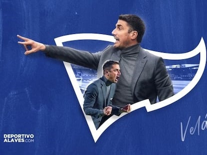 El salmantino Julio Velázquez, nuevo entrenador del Deportivo Alavés.