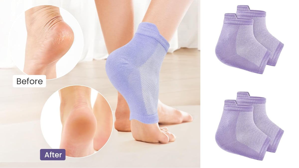 Dos pack de calcetines para decir adiós a los talones agrietados.