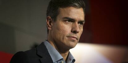 El secretari general del PSOE, Pedro Sánchez, en una imatge d'arxiu.