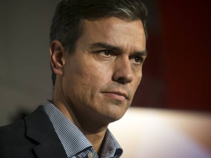 El secretari general del PSOE, Pedro Sánchez, en una imatge d'arxiu.