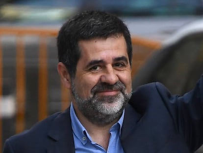 Jordi Sànchez, who is currently in pre-trial detention for sedition.