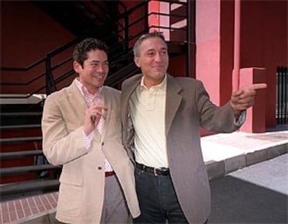 Boris Izaguirre (izquierda) y Javier Sardá.