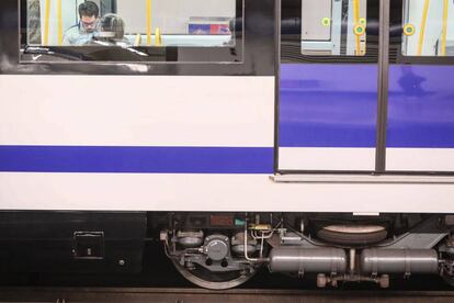 Un vagón del Metro de Madrid, en una imagen de archivo.