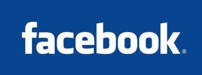 Logo de la red social Facebook