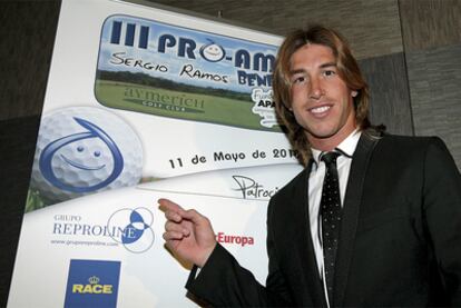 Sergio Ramos, en la presentación de la tercera edición del PROAM.