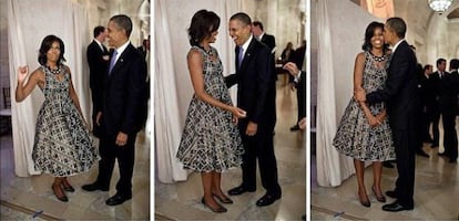 Barack y Michelle Obama, en la Casa Blanca