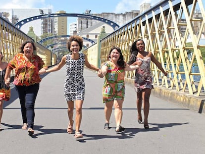 Jô Cavalcanti, Kátia Cunha, Carolina Vergolino, Joelma Carla e Robeyoncé Lima compõem a chapa 'Juntas' (PSOL) eleita em Pernambuco.