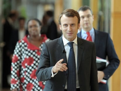 El ministre d'Economia francès, Emmanuel Macron.