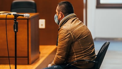 José Enrique Abuín Gey, en el banquillo de los acusados este martes en la Audiencia de A Coruña.