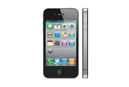 El iPhone 4 es la 4.ª generación del dispositivo de telefonía móvil de Apple, que fue lanzado al mercado en 2010. Frente al iPhone 3G y 3GS, destaca la renovación estética, con una forma más poligonal, y las partes frontal y trasera realizadas en vidrio sobre un chasis de acero. Destaca el estreno del sistema operativo iOS 4, que incluye la multitarea, fondos de pantalla en pantalla de inicio, cámara de 5 megapíxeles con grabación HD (720p) y el SoC A4 de 1 Ghz con 512 MB DRAM. También destaca su pantalla, con una resolución de 640x960 píxeles.