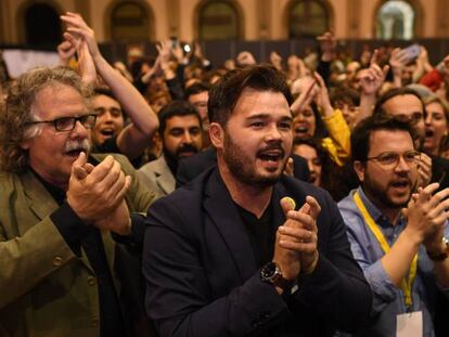 Gabriel Rufian, número dos de ERC.