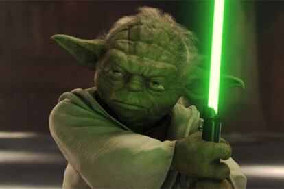 Yoda revela su poder en 'Episodio II: el ataque de los clones'.