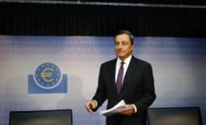 El presidente del BCE, Mario Draghi.