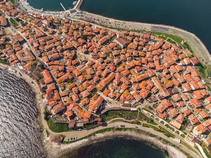 La ciudad de Nesebar, en el mar Negro.