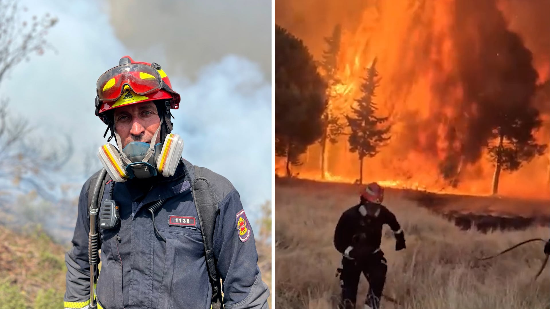 Diario de un bombero: “Este incendio tiene vida propia y se comporta de forma muy extraña”