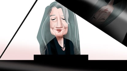 Martha Argerich, por Luis Grañena.