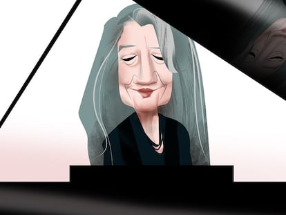 Martha Argerich, por Luis Grañena.