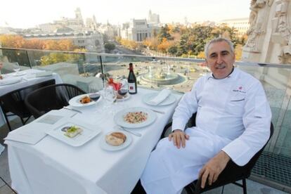 El 'chef' Adolfo Muñoz.