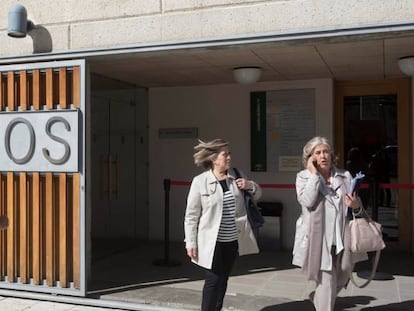 Juzgados de Santa Fe, donde presta declaración la madre y el abuelo de la bebé hallada muerta en la planta de reciclaje de Alhendín (Granada). 