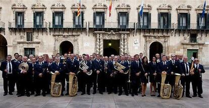La Banda Sinfónica de Alicante en una imagen de archivo.