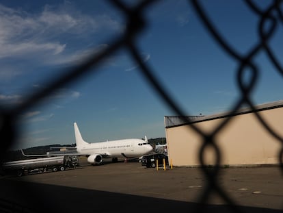 US-deported migrants in Cameroon