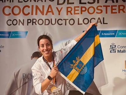 Sara Cámara mejor repostera de España