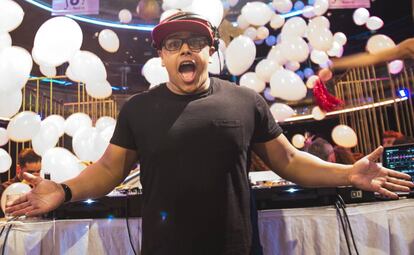 El disc jockey Yas Cepeda.