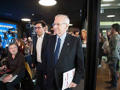 Gerardo Pisarello con Miquel Valls.