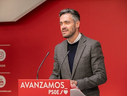 Felipe Sicilia, portavoz de la ejecutiva federal del PSOE.