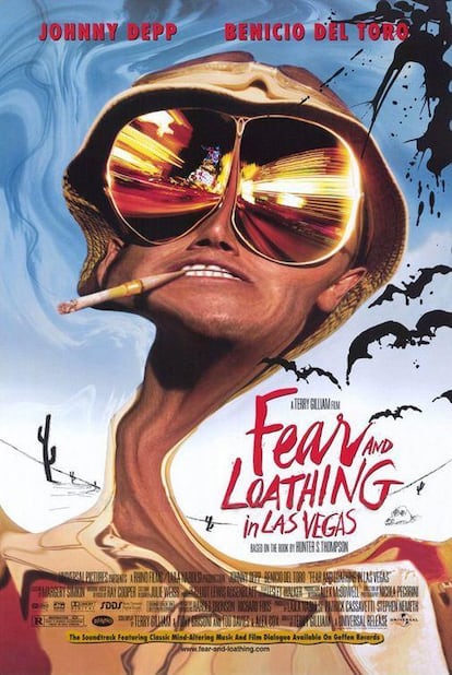 Cartel de Miedo y asco en Las Vegas (Terry Gilliam, 1999)