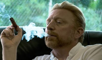 El extenista alemán Boris Becker.