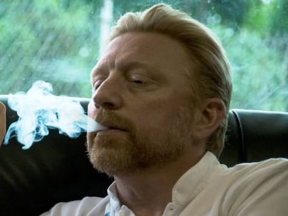 El extenista alemán Boris Becker.