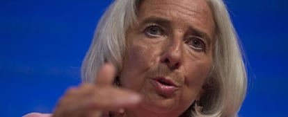 Christine Lagarde, directora gerente del FMI.