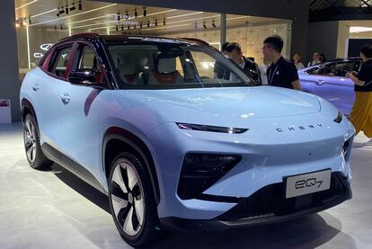 Un modelo Chery EQ7.