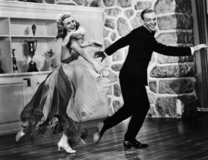 Fred Astaire y Ginger Rogers.