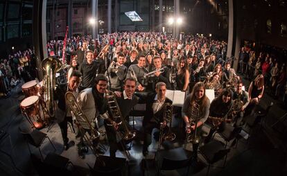 Orquesta Behotsik, en Bilbao. 