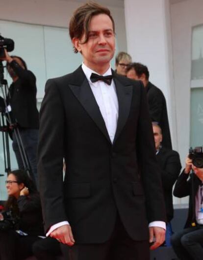 Sebastiano Riso, en el festival de Venecia.