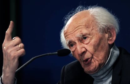 Zygmunt Bauman, en Oviedo en Octubre de 2010.